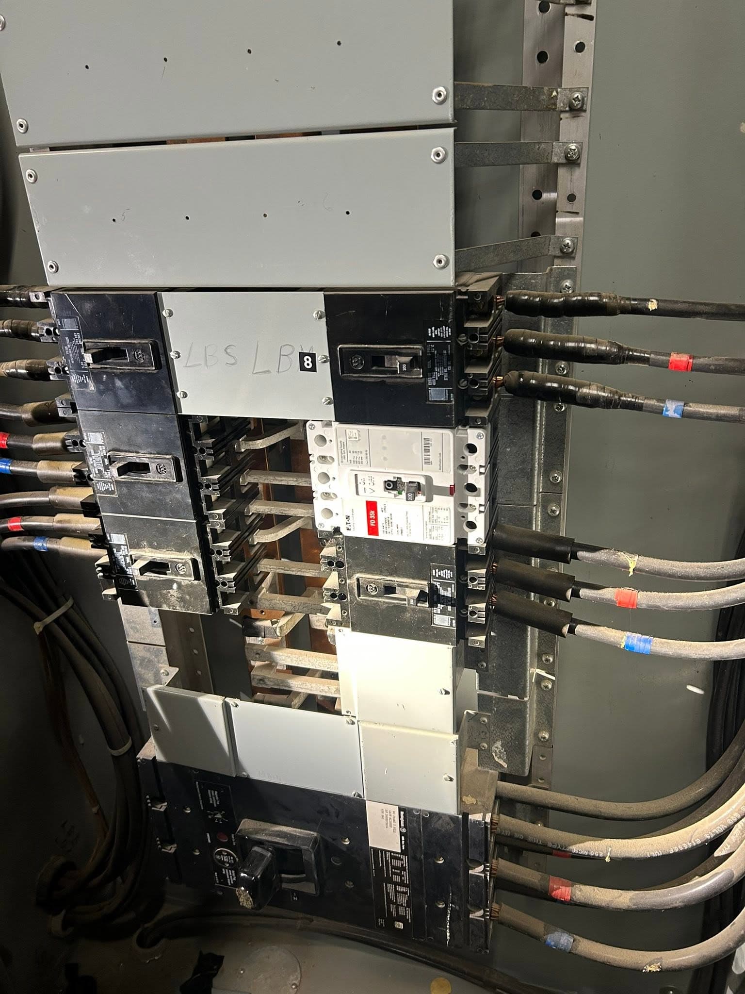 Martelli & Son three-phase electrical panel and breaker work in Central New York